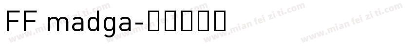 FF madga字体转换